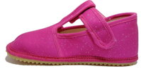 Barefoot slippers Beda Slim pink glitter 