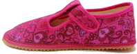 Barefoot slippers Beda hearts
