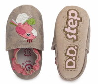 Barefoot slippers DD Step Champagne K1596-224