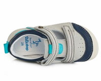 Barefoot sandlas DD Step Light Grey 063-662