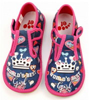 Barefoot slippers EF 395 World Girl