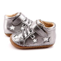Barefoot prewalkers shoes Old Soles Reach Pave Rich Silver / Snow / Gum Sole