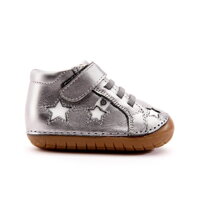Barefoot prewalkers shoes Old Soles Reach Pave Rich Silver / Snow / Gum Sole