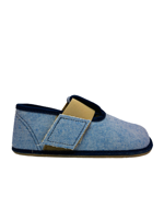 Barefoot slippers Pegres blue