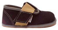 Barefoot slippers Pegres black BF01