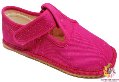 Beda slippers Pink glitter