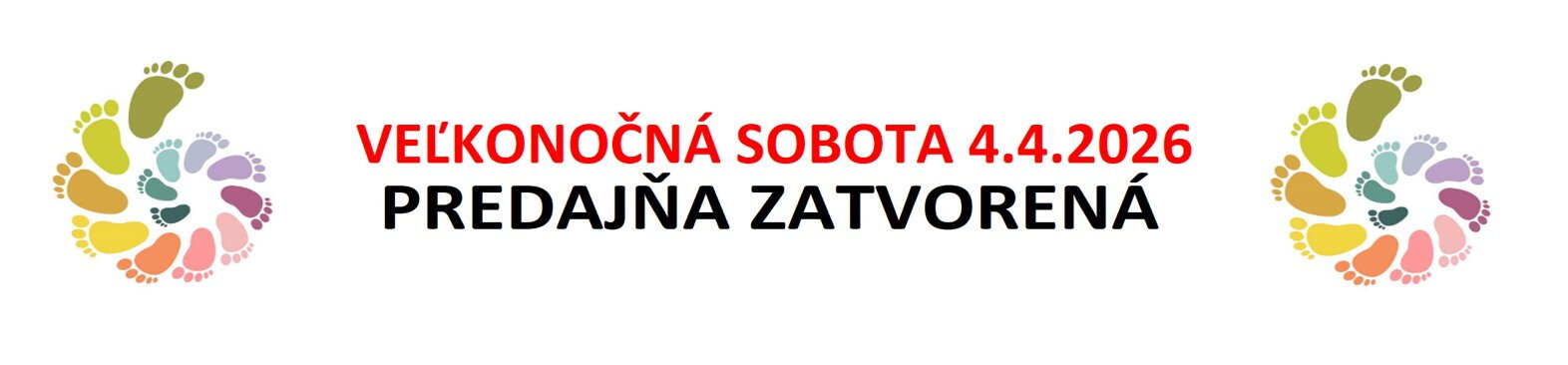 Predajňa zatvorená