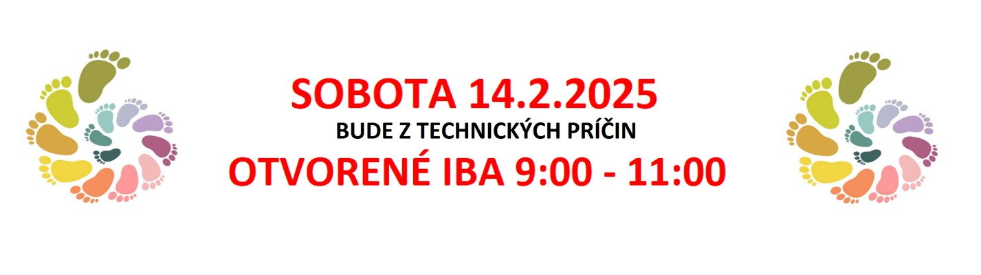 Predajňa zatvorená