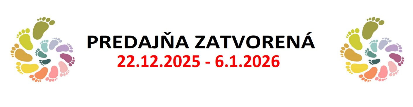 Predajňa zatvorená