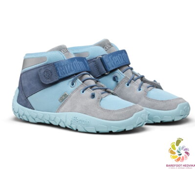 Affenzahn Midboot Leather Dreamer Sky Blue