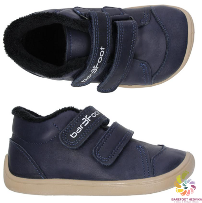Bar3foot Elf Step Tex Navy Blue Winter