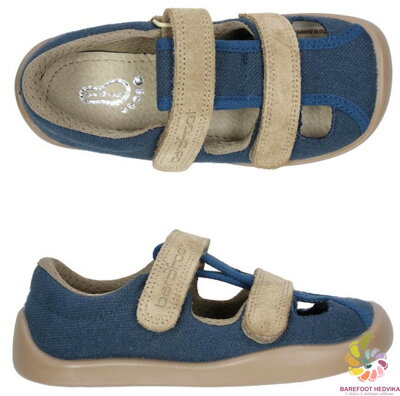 Bar3foot M-Sandal Navy Blue