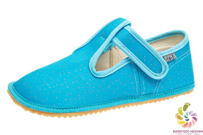 Beda papuče Turquoise Shine 