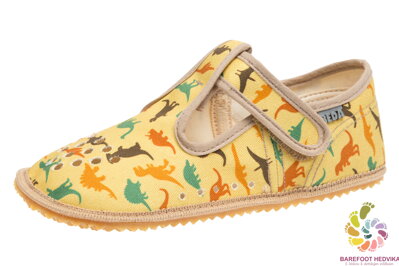 Beda slippers Dinosaurs (with openings)
