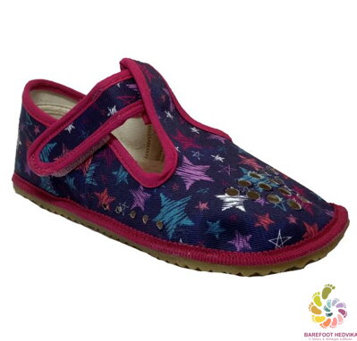 Beda slippers Stars (with openings)