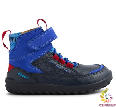 Bobux Alpha Amble Navy-Dazzling Blue