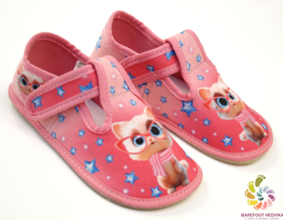 EF Barefoot papuče 395 Kitty