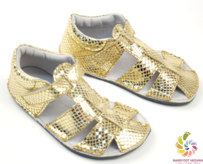 EF Barefoot Gold Glitter