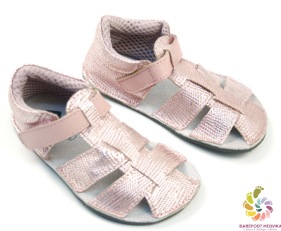 EF Barefoot Pink Glitter