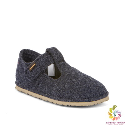 Froddo papuče Flexy Wooly Dark Blue