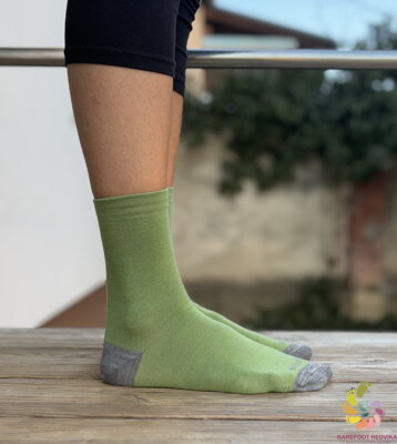 Hedvika ponožky 80% Merino Klasik Green