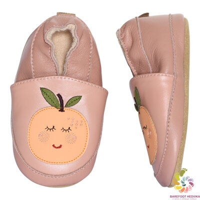 Melton slippers Orange