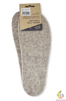 Oma King insoles Natural Felt