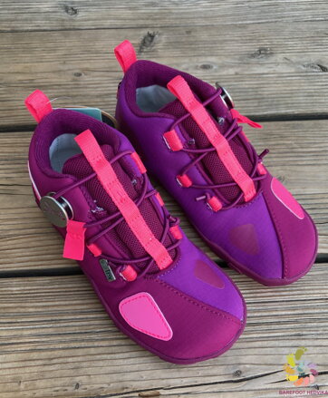 Barefoot shoes Affenzahn Low Boot Vegan Trail Flamingo