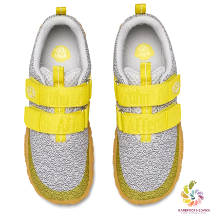 Affenzahn Sneaker Knit Dream Grey / Yellow