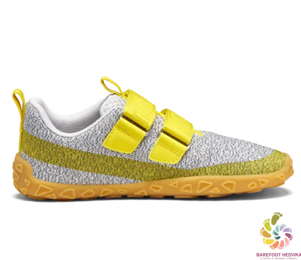 Affenzahn Sneaker Knit Dream Grey / Yellow