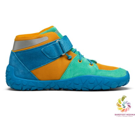 Affenzahn Midboot Leather Dreamer Lagoon Blue