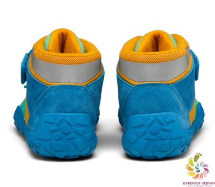 Affenzahn Midboot Leather Dreamer Lagoon Blue