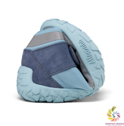 Affenzahn Midboot Leather Dreamer Sky Blue