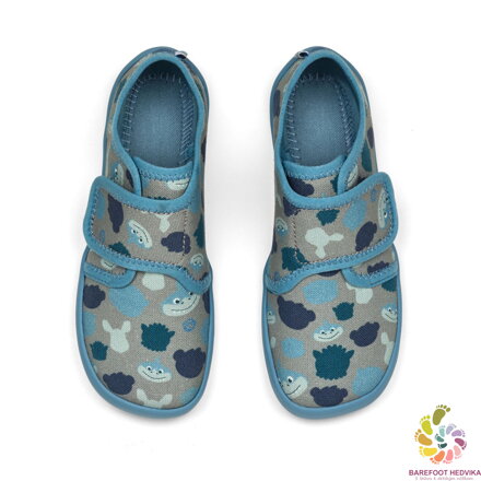 Affenzahn Slipper Cotton Movy Shark