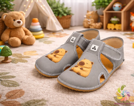 Antal papuče Rascal Capybara Grey