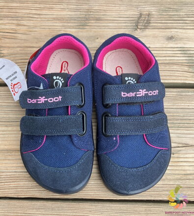 Bar3foot Cross Denver Navy Blue