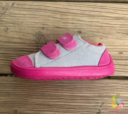 Bar3foot Elf Denver Natural Grey / Pink