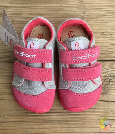 Bar3foot Elf Denver Natural Grey / Pink