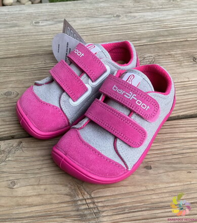 Bar3foot Elf Denver Natural Grey / Pink