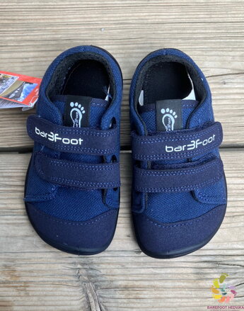 Bar3foot Elf Denver Vegan Navy Blue