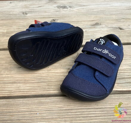 Bar3foot Elf Denver Vegan Navy Blue