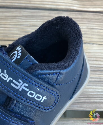 Bar3foot Elf Step Tex Navy Blue Winter