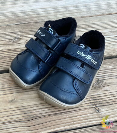 Bar3foot Elf Step Tex Navy Blue Winter