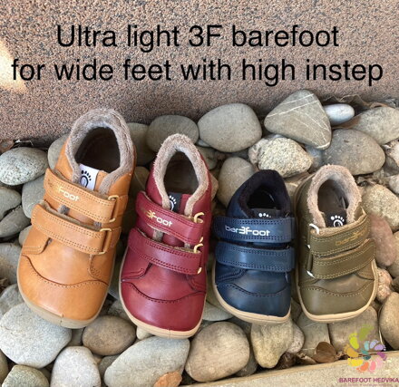 Bar3foot Elf Step Tex Olive Winter