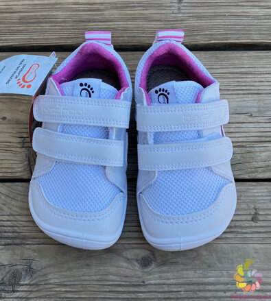 Bar3foot Elf Kansas Air White / Pink