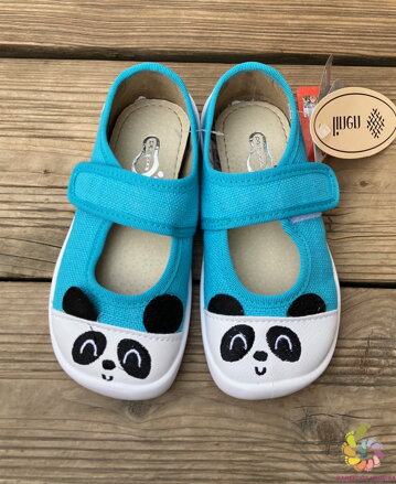Bar3foot M-Athena Linen Turquoise