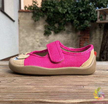 Bar3foot M-Athena Linen Pink Puppy
