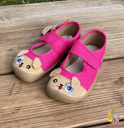 Bar3foot M-Athena Linen Pink Puppy