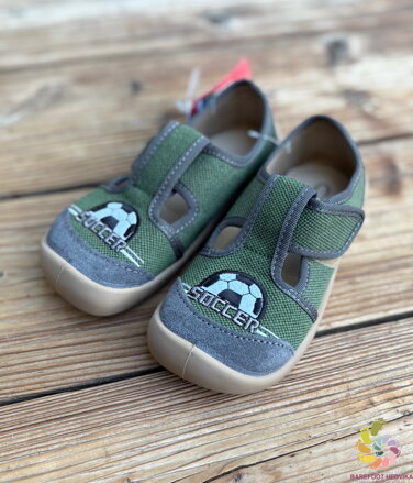 Bar3foot M-Nevada Cotton Green Soccer