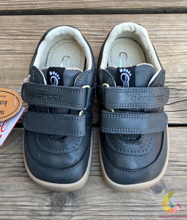 Bar3foot M-Ohio Leather Graphite